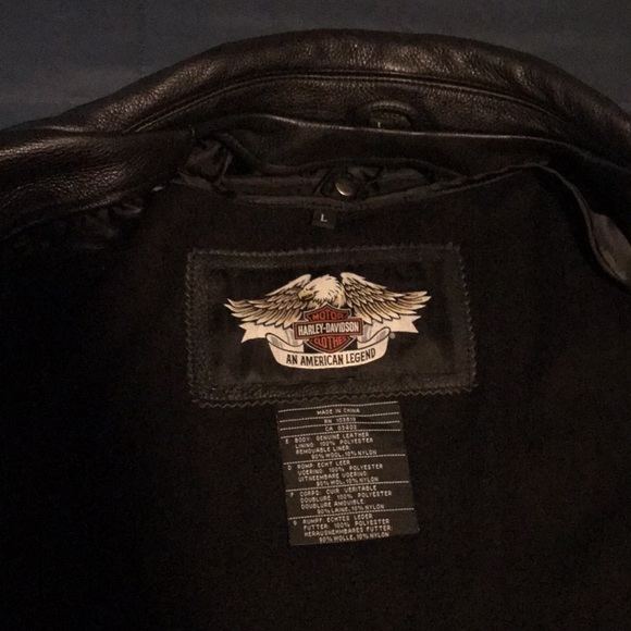 Harley-Davidson Belted Leather Jacket - Picture 5 of 13